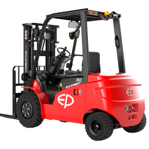 EFL series electric forklift with 4 wheels.