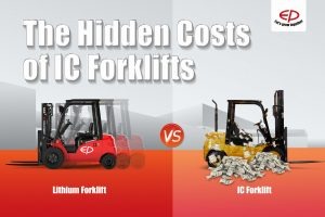 The Hidden Costs of IC Forklifts: Why to choose electric.