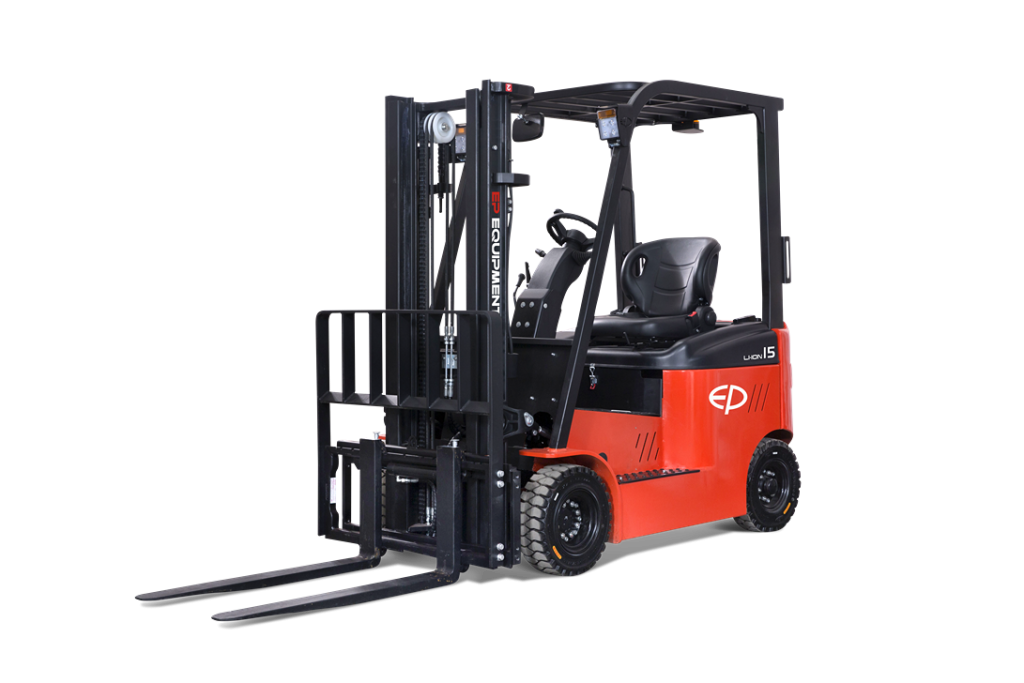 Electric counterbalance forklift by EP.