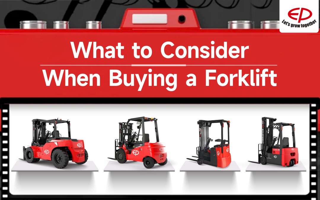 What to consider when buying a forklift